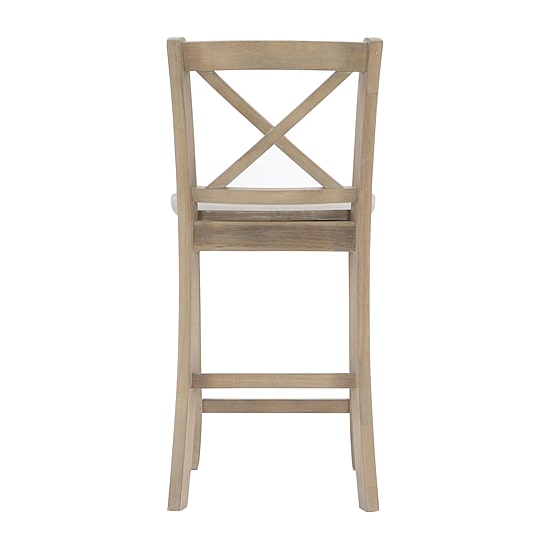 Linon Tarlton Counter Height Bar Stool