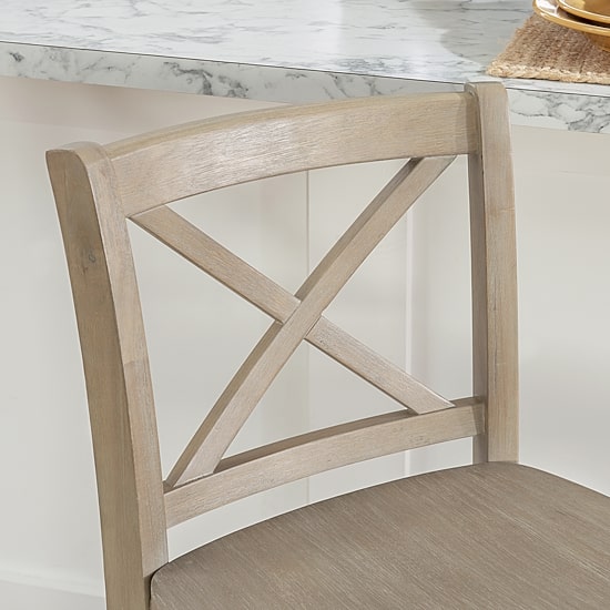 Linon Tarlton Counter Height Bar Stool