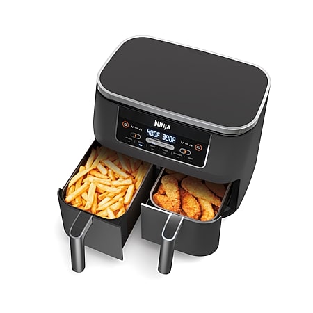 Ninja Foodi XL 2-Basket Air Fryer DZ401, Color: Gray - JCPenney
