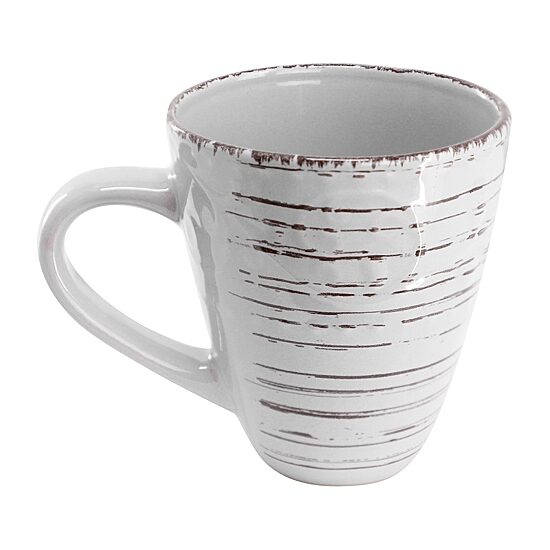 Elama Malibu Calcite 16-pc. Stoneware Dinnerware Set
