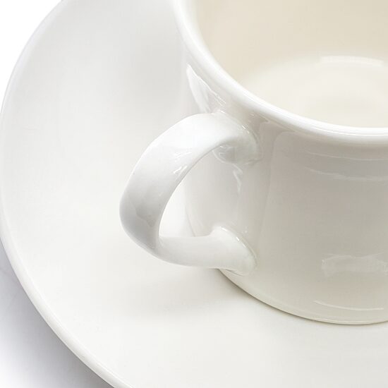 Elama Aspin 12 Piece 2.5 Ounce 12-pc. Cup & Saucer Set