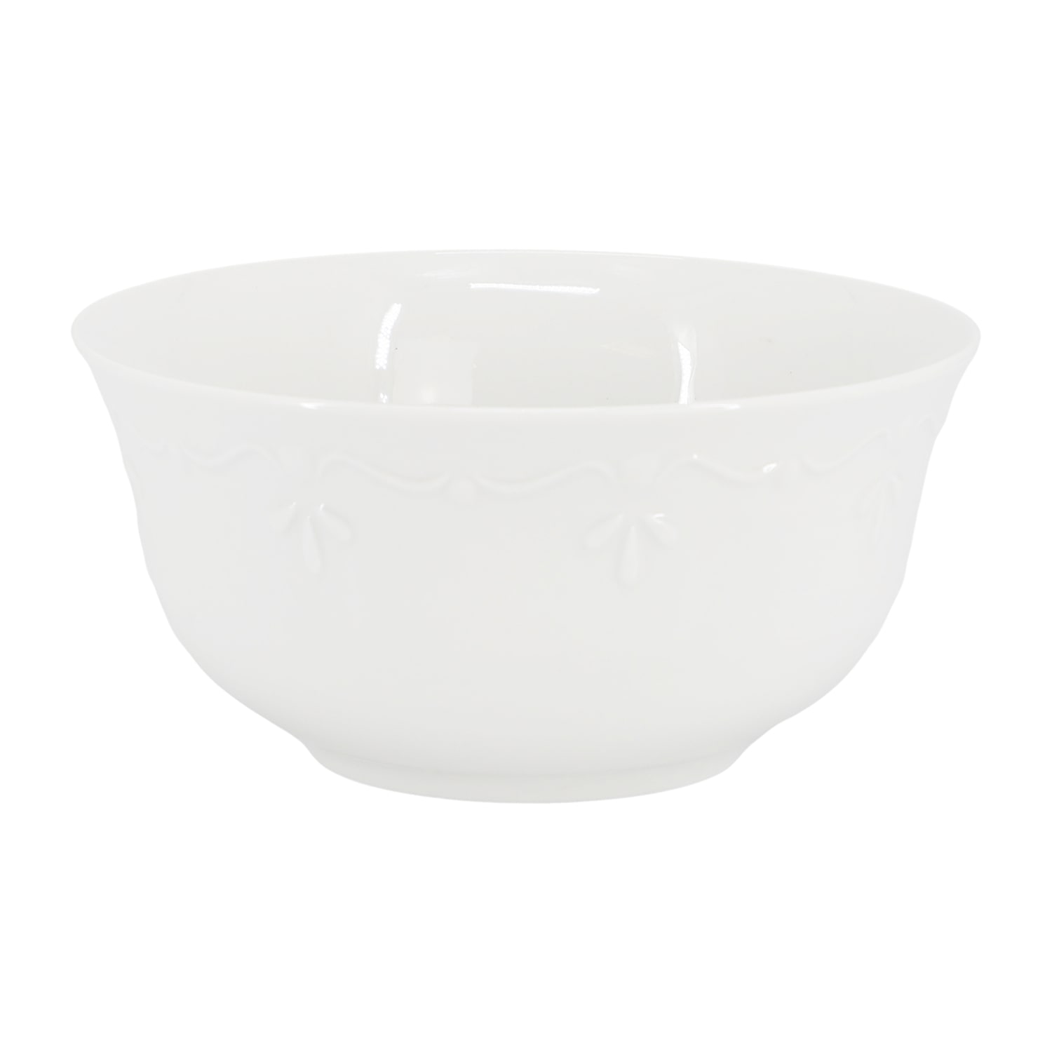Elama Henryi 6.1 Inch 6-pc. Porcelain Salad Bowl
