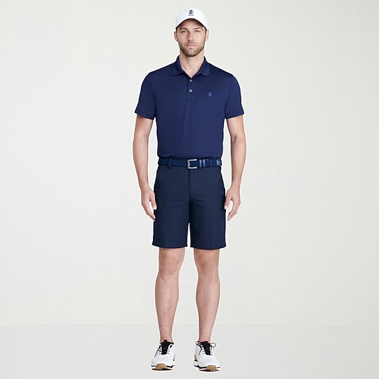 IZOD Performance Micro Poly Mens Moisture Wicking Golf Short