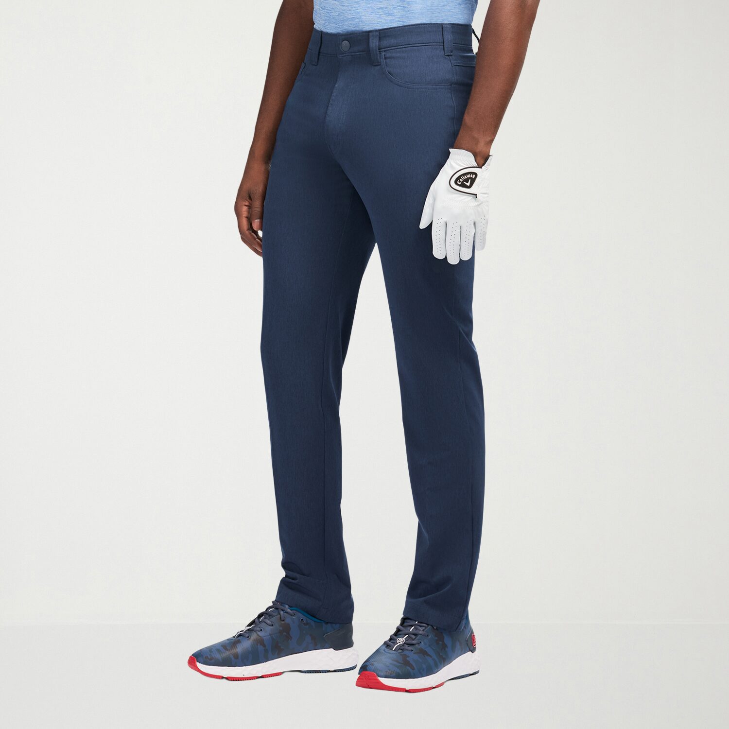 IZOD Swingflex 5 Pocket Dobby Mens Classic Fit Flat Front Pant