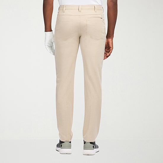 IZOD Swingflex 5 Pocket Dobby Mens Classic Fit Flat Front Pant