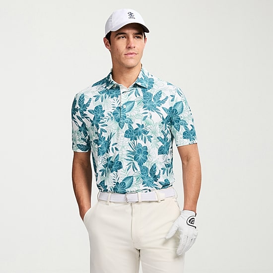 IZOD Mens Classic Fit Short Sleeve Polo Shirt