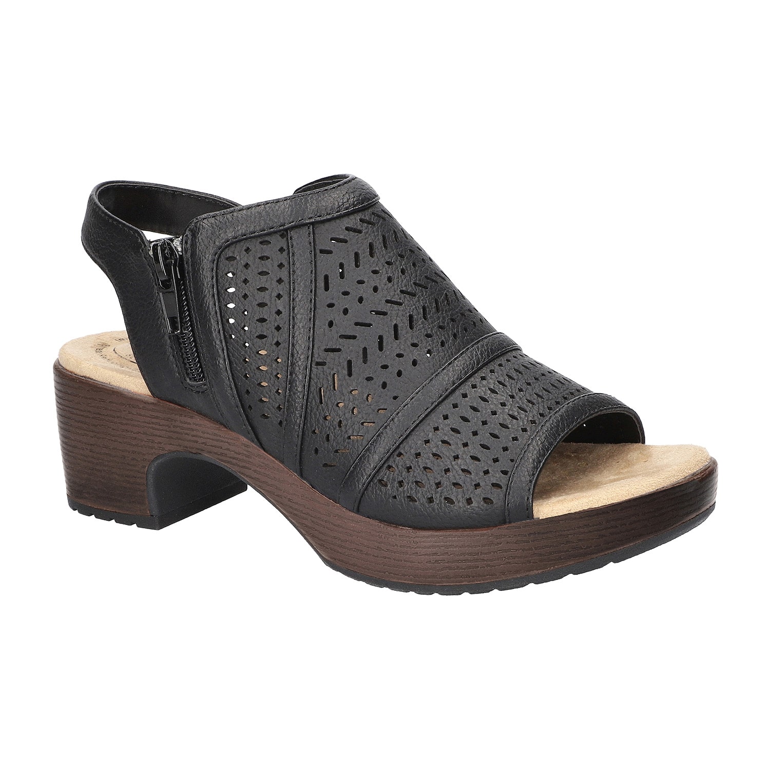 Easy Works By Street Womens Evan Heeled Sandals