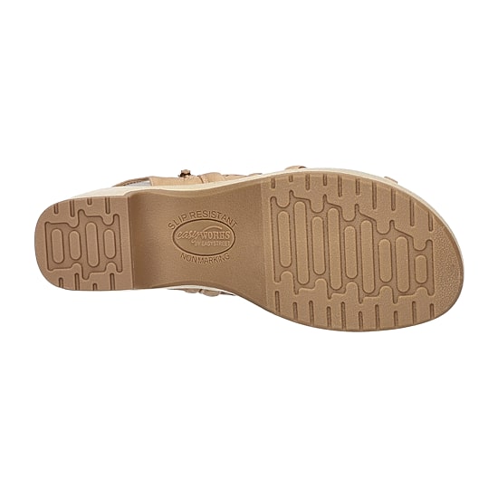 Easy Works By Easy Street Womens Evan Heeled Sandals