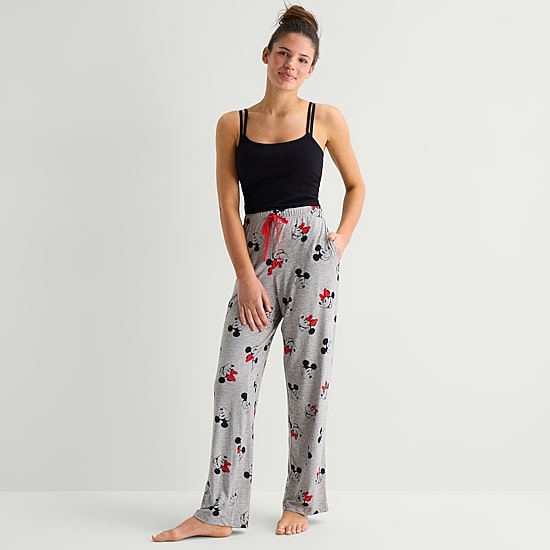 Disney Mjc Womens Mickey Mouse Pajama Pants