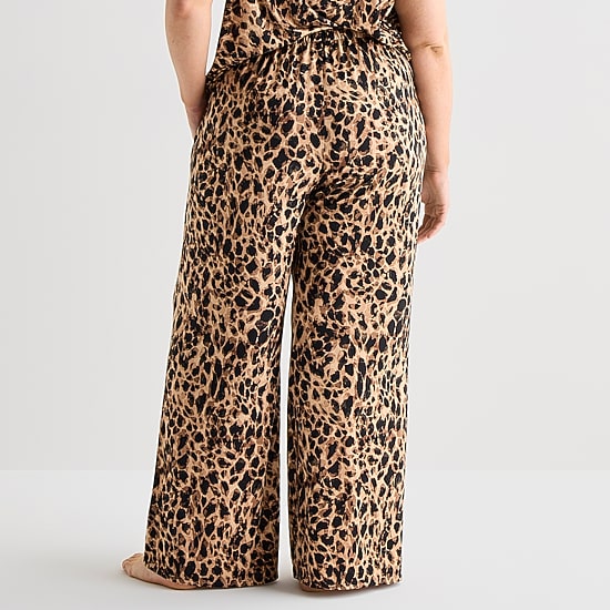 Ambrielle Womens Plus Pajama Pants