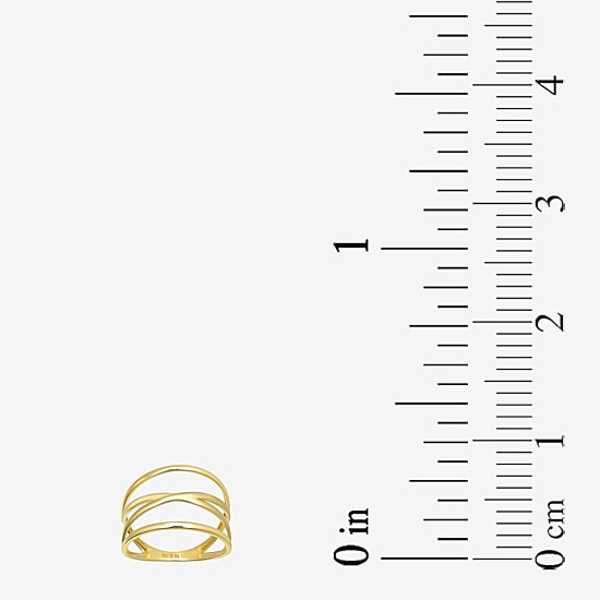 Gold Addiction Womens 10K Gold Band