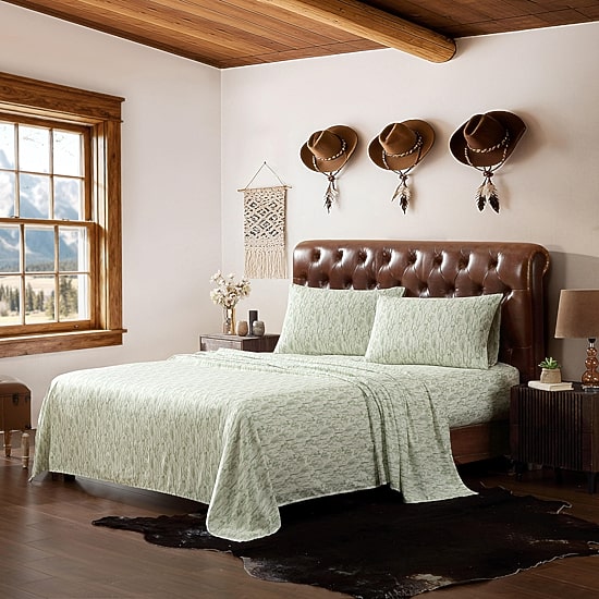 Wrangler Watercolor Cactus Sheet Set