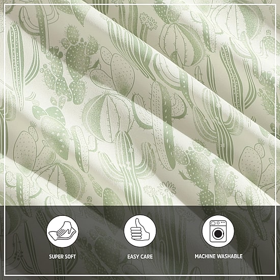 Wrangler Watercolor Cactus Sheet Set