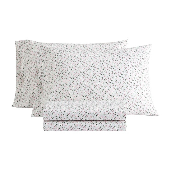 Martha Stewart Kennedy Floral Sheet Set