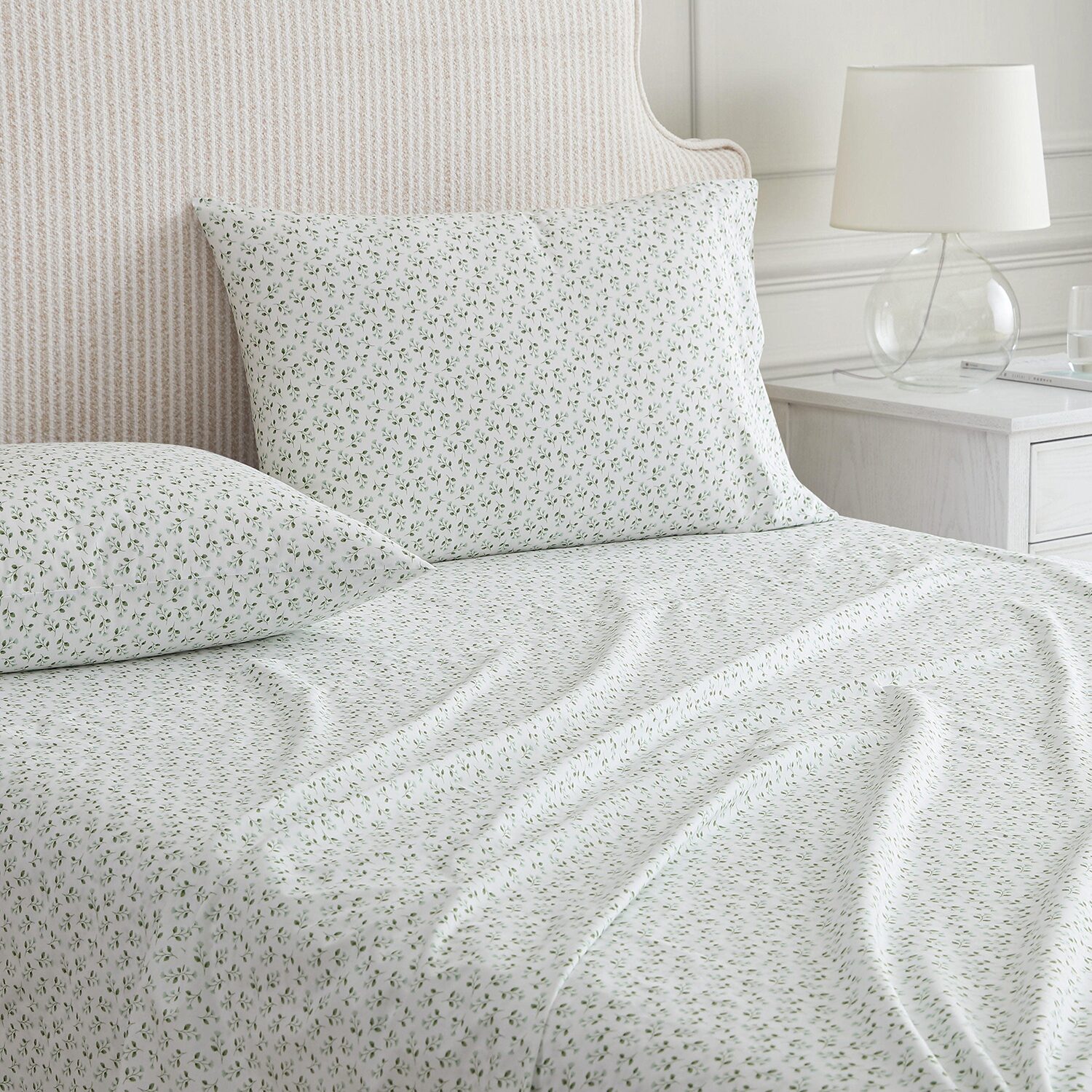 Martha Stewart Kennedy Floral Sheet Set