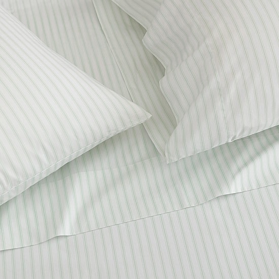 Martha Stewart Core Ticking Stripe Sheet Set