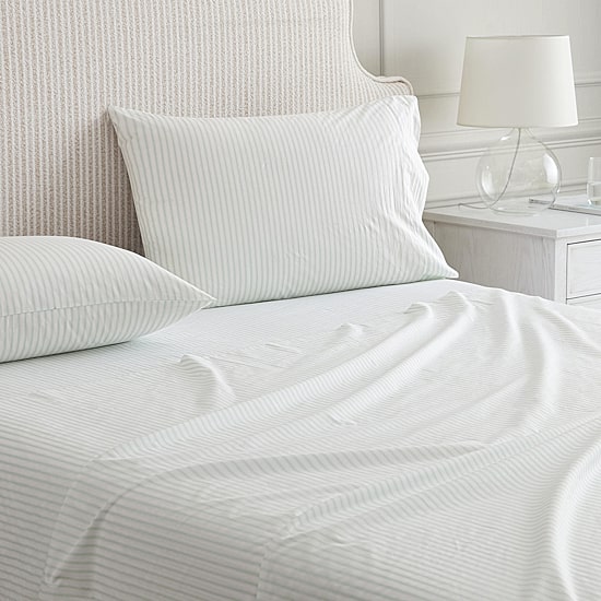 Martha Stewart Core Ticking Stripe Sheet Set