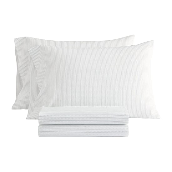 Martha Stewart Dottie Stripe Sheet Set