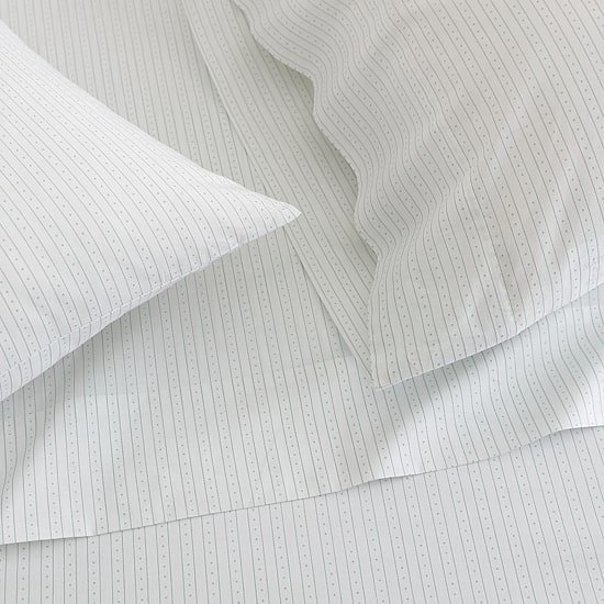 Martha Stewart Dottie Stripe Sheet Set