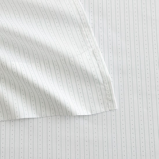 Martha Stewart Dottie Stripe Sheet Set