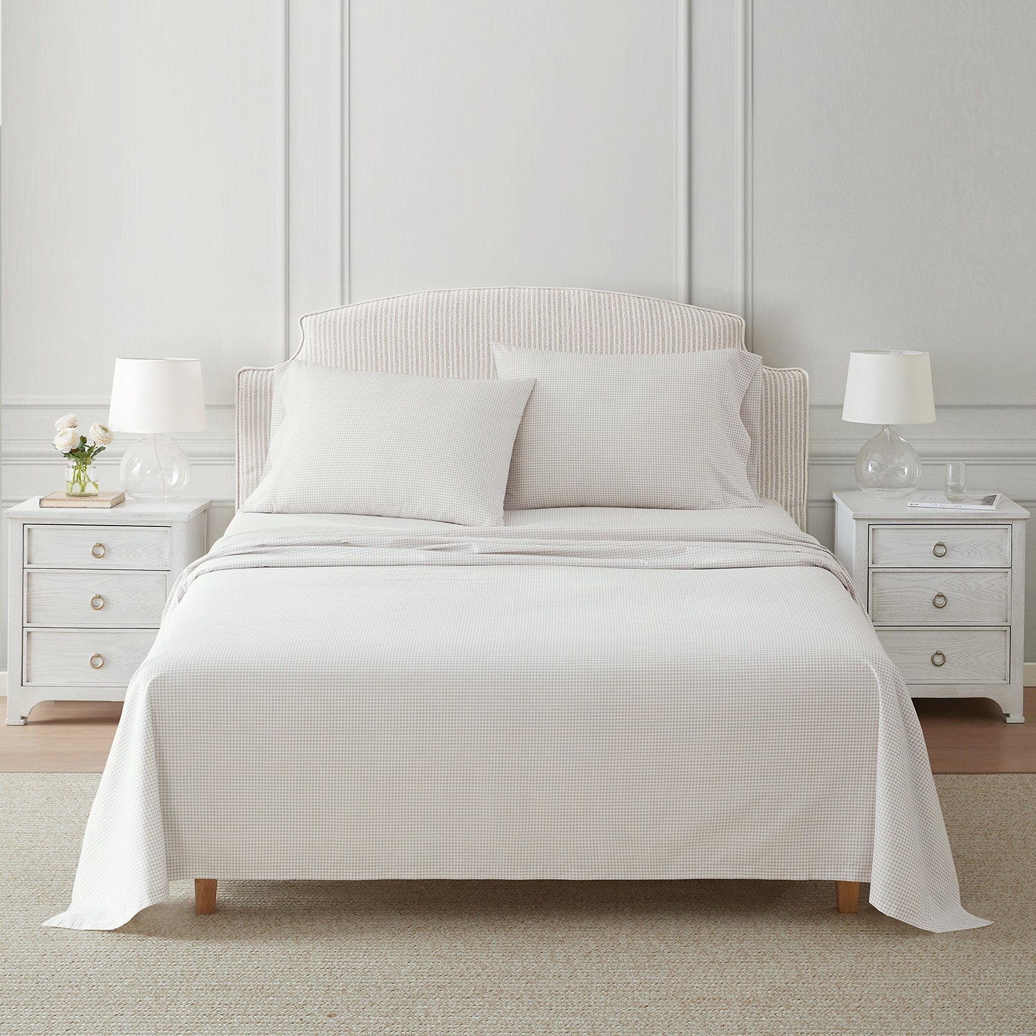 Martha Stewart Core Gingham Sheet Set