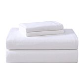 Laura Ashley 100% Cotton Brushed Flannel Deep Pocket Sheet Set