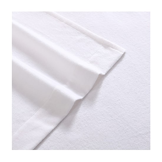 Laura Ashley 100% Cotton Brushed Flannel Deep Pocket Sheet Set