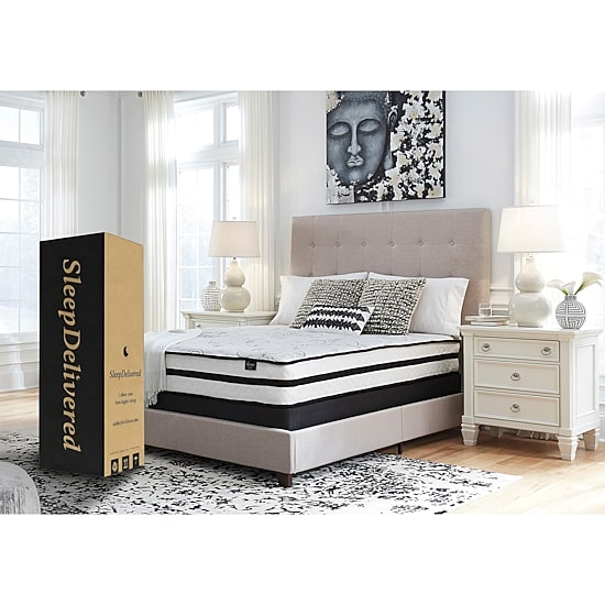Signature Design by Ashley Chime 10" Medium Hybrid - Mattress in a Box