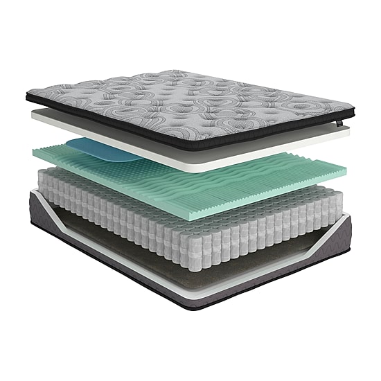Sierra Sleep by Ashley Augusta 2.0 12" Hybrid Firm Tight Top - Mattress in a Box