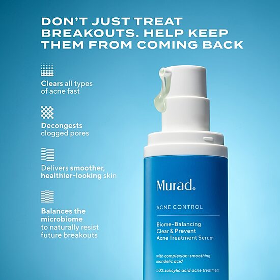 Murad Biome-Balancing Clear & Prevent Acne Treatment Serum
