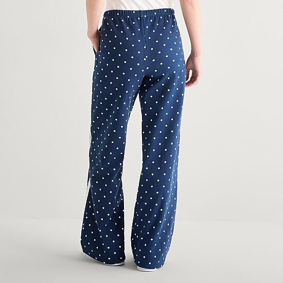 Bottom Womens Juniors Wide Leg Hello Kitty Fleece Sweatpant
