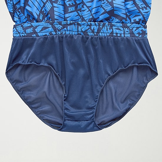 Nike Mens Drawstring Waist 7" Logo Swim Trunks
