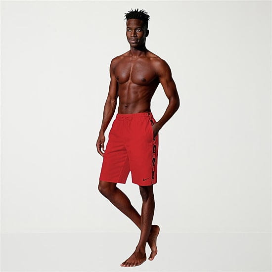 Nike Mens Drawstring Waist 9" Swim Trunks