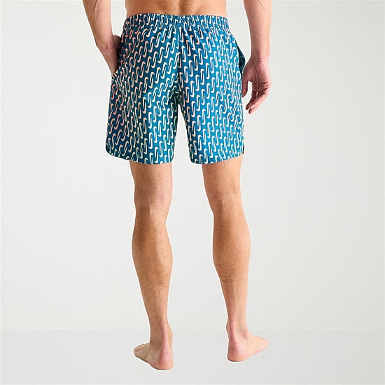 Nike Mens Drawstring Waist 7" Logo Swim Trunks