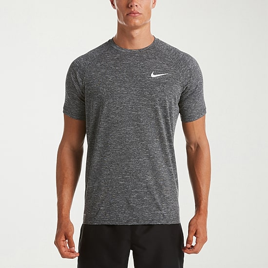 Nike Mens Short Sleeve Swim Shirt