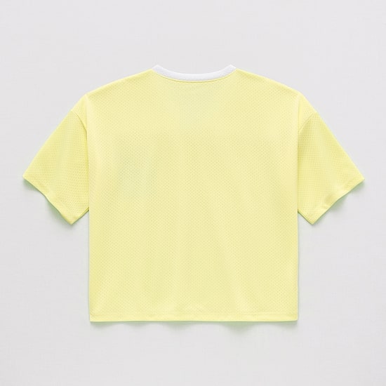 Thereabouts Little & Big Kid Girls V Neck Short Sleeve Oversized Graphic T-Shirt