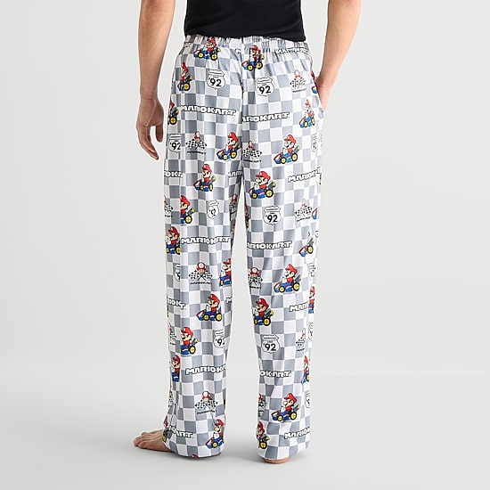 Mens Super Mario Pajama Pants