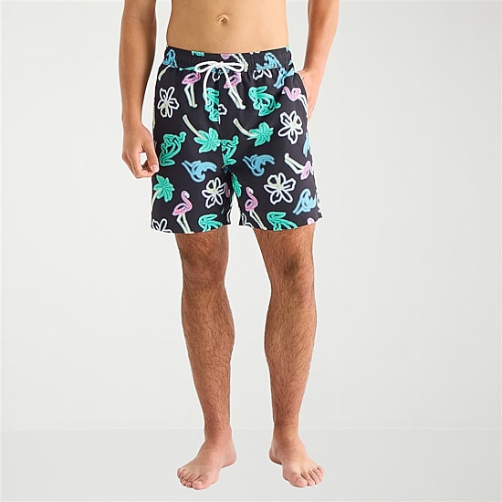 Arizona Mens 6 1/2" Animal Swim Trunks