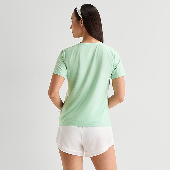 Xersion Womens Performance Crew Neck Short Sleeve T-Shirt