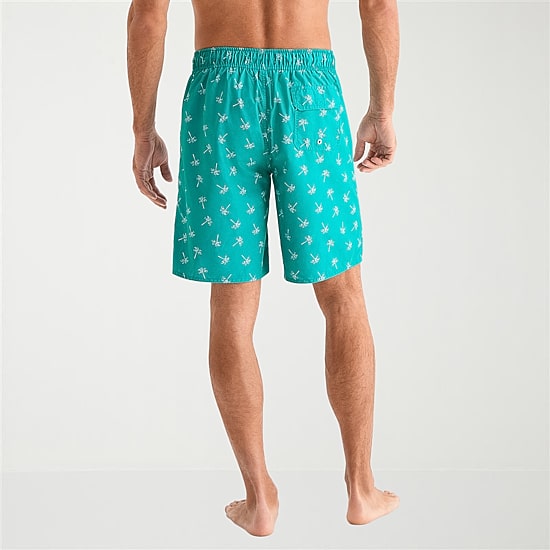 St. John's Bay Mens 9" Americana Abstract Board Shorts