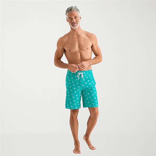 St. John's Bay Mens 9" Americana Abstract Board Shorts