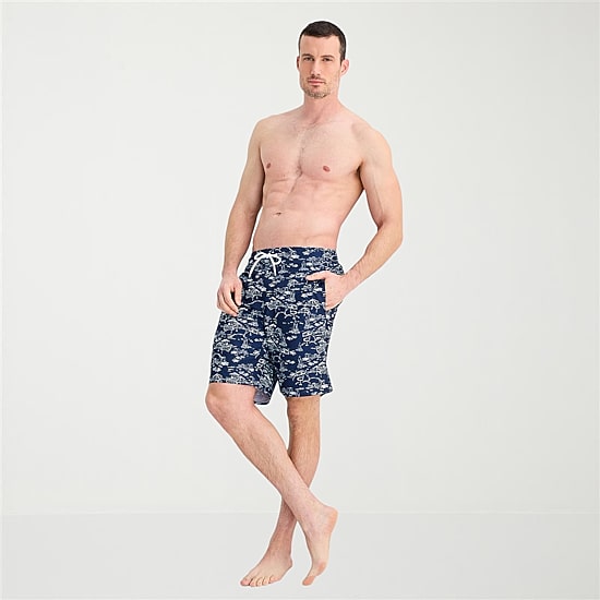 St. John's Bay Mens 9" Americana Abstract Board Shorts