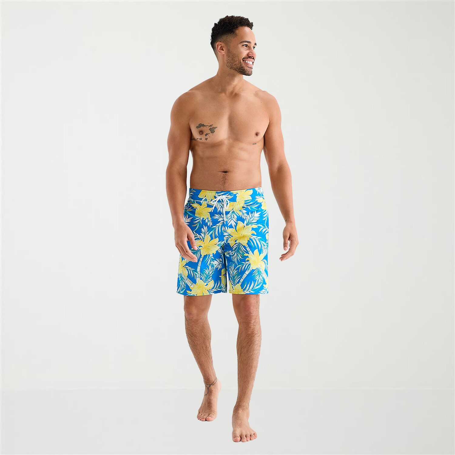 St. John's Bay Mens 9" Americana Abstract Board Shorts