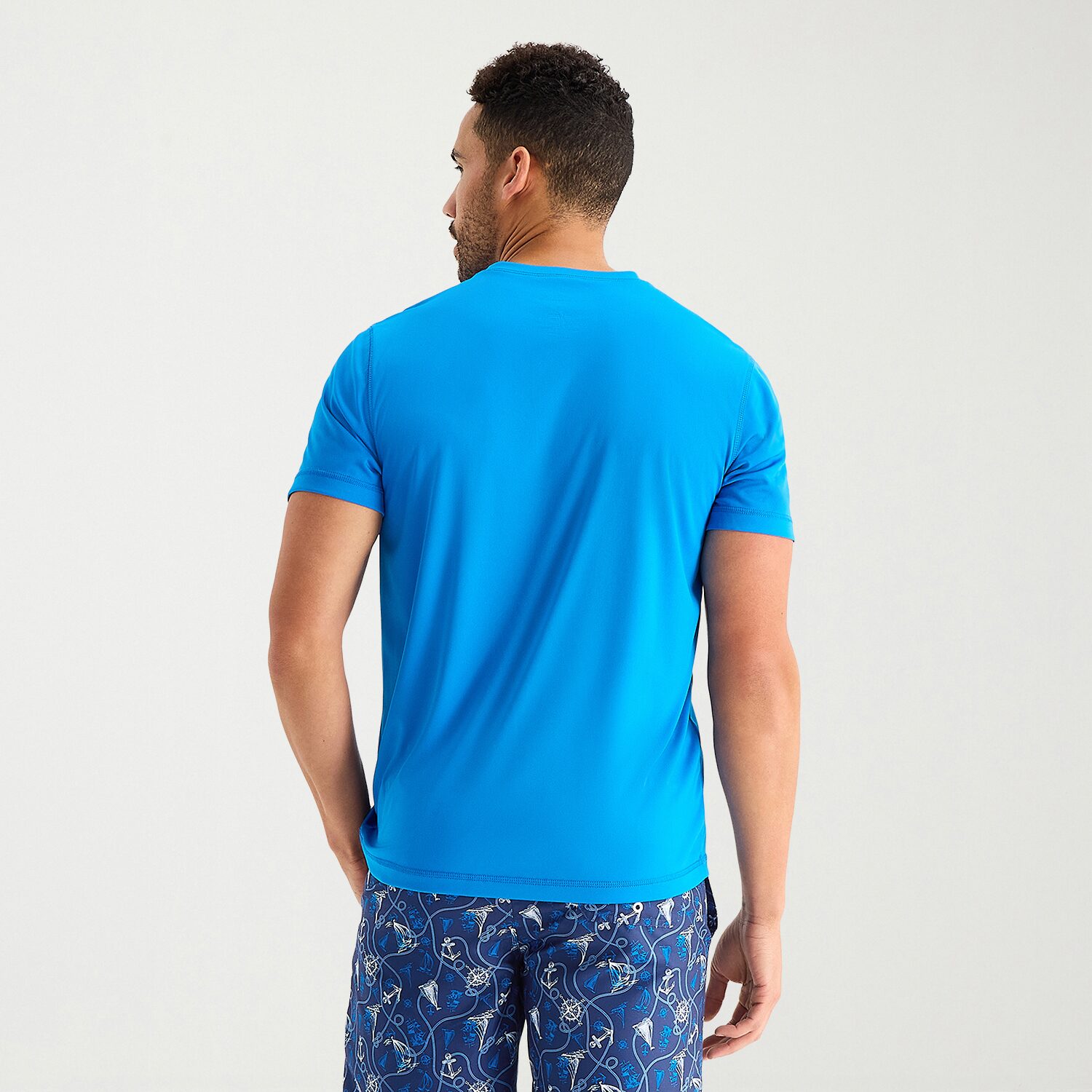St. John's Bay Mens Short Sleeve Swim Shirt