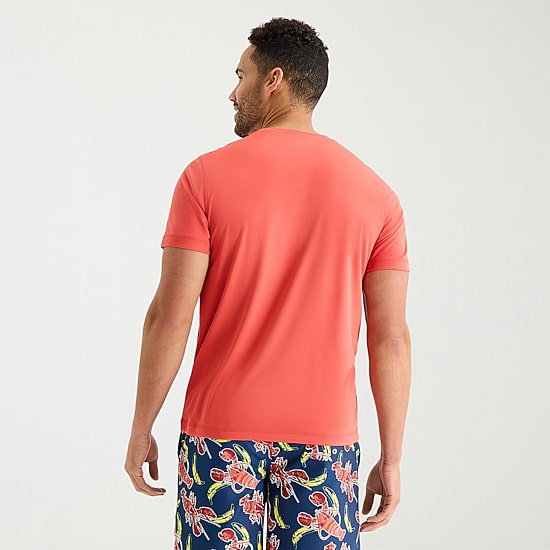 St. John's Bay Mens Short Sleeve Swim Shirt