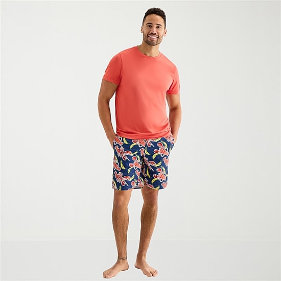 St. John's Bay Mens Short Sleeve Swim Shirt