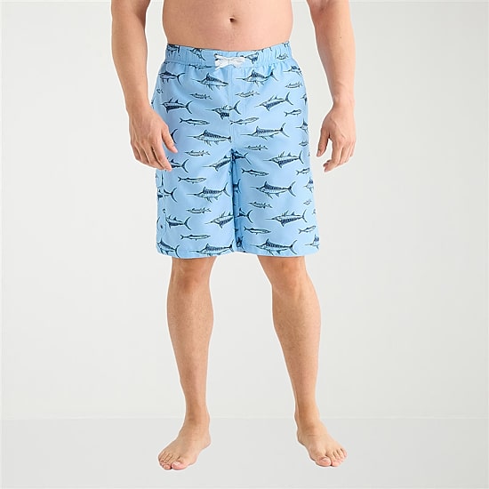 St. John's Bay Mens Big and Tall 10" Swim Trunks