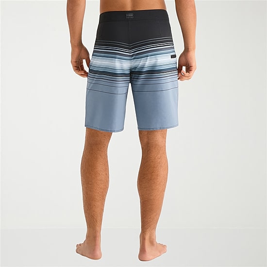 Burnside Mens Striped Board Shorts