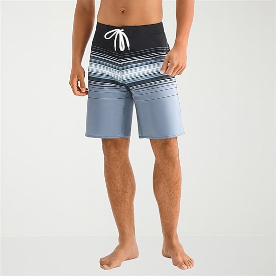 Burnside Mens Striped Board Shorts
