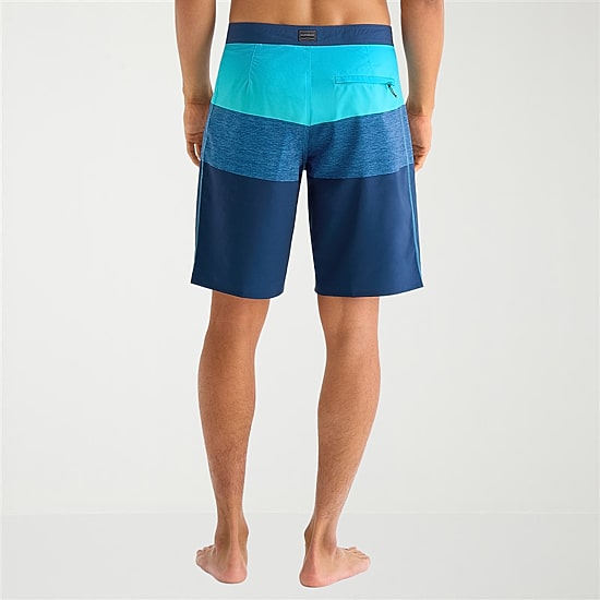 Burnside Mens Striped Board Shorts